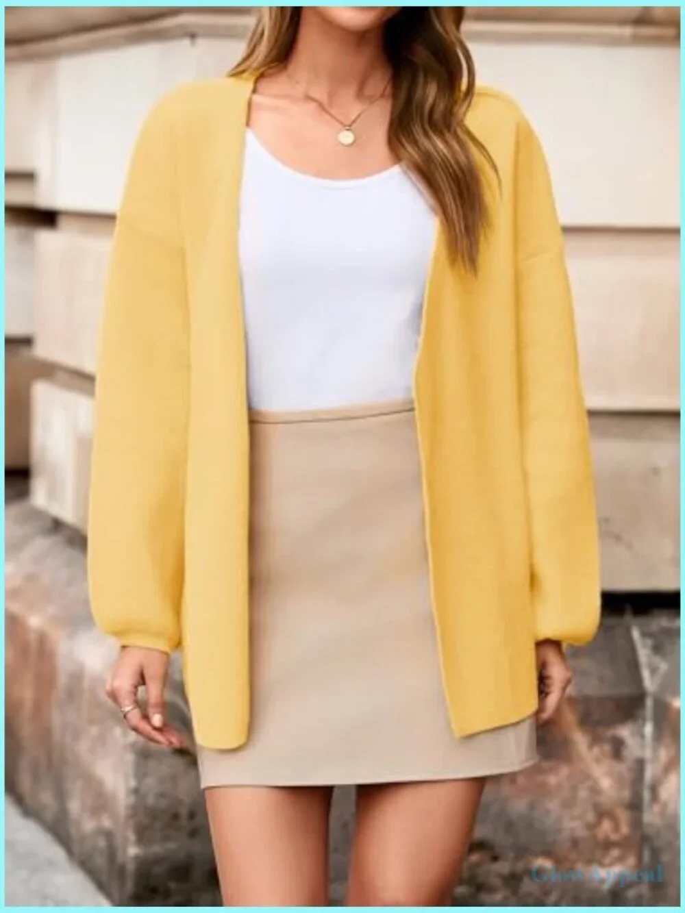 Wrap V-Neck Cardigan Sweater Tie Front Long Sleeve Knit Blazer